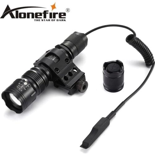 AloneFire TK104 CREE L2 LED Tactical flashlight Torch led flashlight Outdoor Hunting Camping Lantern by 18650 Battery