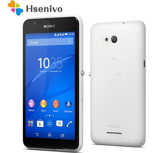 Sony Xperia E4G Refurbished-Original E4 G E2053 1GB RAM 8GB ROM 4.0" Dual Core 3.15MP GSM Android 3G/4G Mobile Phone