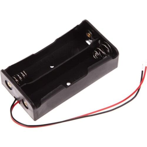 High quality New Power bank 18650 Battery Holder Plastic Storage Box Case for 2x18650 battery 10pcs/lot