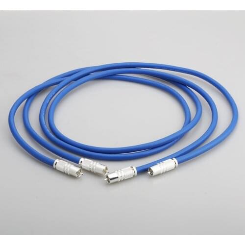 CARDAS Clear Light RCA Interconnect Audio Cable With Cardas Silver Plated RCA Male Plug HIFI Audio RCA Cable