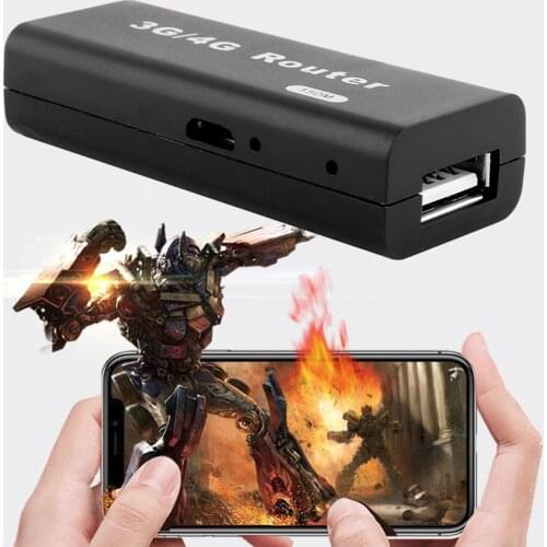 SOONHUA 3G WiFi Router RJ45 USB Wireless Routers Mini Routers 2412-2483MHz With USB Cable Dropshipping New