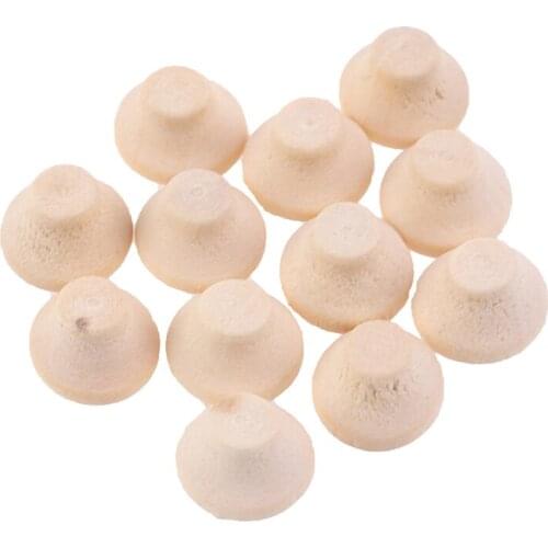 12pcs/lot 1:12 Dollhouse Miniature Wooden Sofa Feet Model Furniture Simulation Furniture Toys Accessories