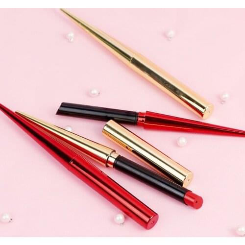 20/50/100pcs 7.1mm Lipstick Tube Gold/Red Lip Balm Tube DIY Elegant Lipstick Subpackage Container Makeup Tools Accessories