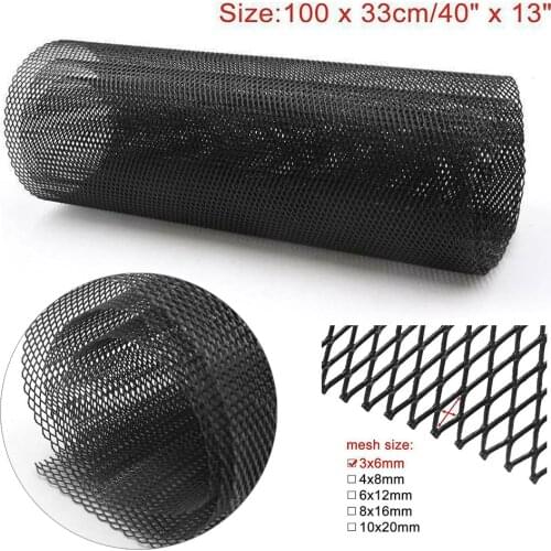Vent Car 1 X Grille Aluminium Alloy Bumper Grill Mesh Metal Rhombic Net