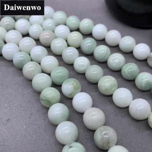 China Fire New Jade Beads 4-12mm Round Natural Loose Stone Bead Diy for Bracelet
