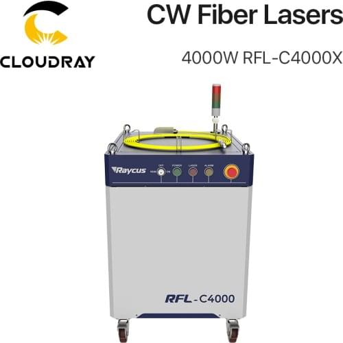 Cloudray Original Raycus 1064nm Multi-module CW Fiber Laser Source 4000-15000W High Power QD Optics for Fiber Cutting Machine