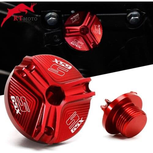 For SUZUKI GSX-S 1000 GSXS 750 GSX S 1000 F 2010-2021 Motorcycle Accessorie Engine Oil Filter Cup Plug Cover Screw