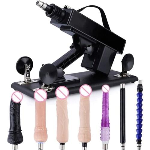 Sex Machine for Women Men with Dildos Masturbation Thrusting Love Machine Automatic Vibrator Adults Sex Toys Pumping Gun Product