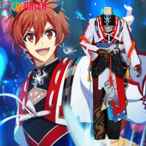 IDOLiSH7 Nanase Riku ONIBI YOKAI Cosplay Ayakashi Mangekyo Karatogaokuri Costume new Suit COSPLAYONSEN Custom Made full set