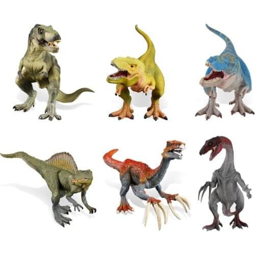 Mini Dinosaur Figurines Simulation Animal Interactive Realistic Model Toy Miniature Home Decoration Hobby Collector Gift