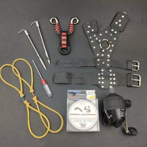 Multi-function Archery Bowfishing Shooting Fish Slingshot Catapult Arrow Darts Powerful Hunting Bow Fishing SlingShot Arrow Kit