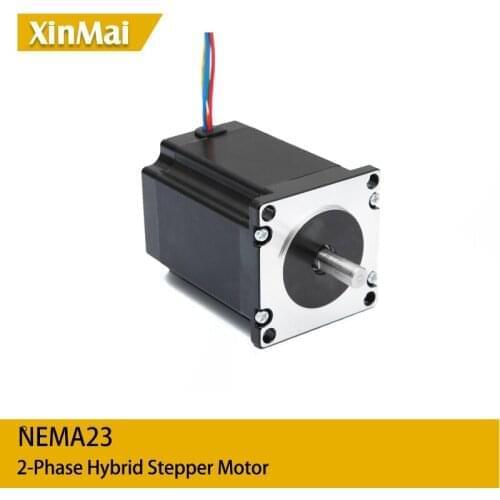 Nema 23 Stepper Motor 2 phase 4-Leads 283.22 Ozin 2N M 76mm CNC 3D Printer 57HS7630 1.8deg