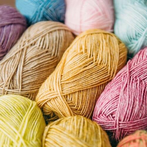50 Grams/Ball Wool Yarn For Knitting Super Bargain Cotton Baby Milk Thread Worsted Handmade Wool Line Cheap