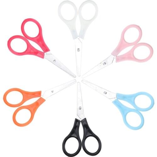 6PCS Fishing Scissors Seat Belt Cover Hood Trimming Scissors Household DIY Stainless Steel Yarn Scissors