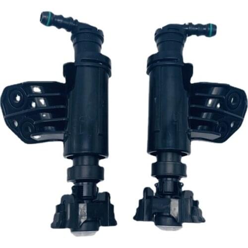 For Hyundai Tucson Car Headlamp Headlight Cleaning Washer Spray Nozzle Jet Cover 98671-D7000 98672-D7000