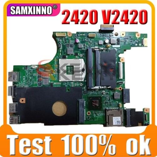 Original Laptop motherboard For Dell Vostro 2420 V2420 3420 Mainboard CN-0K4FNR 0K4FNR 11281-1 SLJ8E
