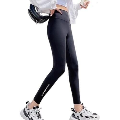 Yoga Pants High Waist Black Yoga Leggings Sport Women Fitness Tights Thin Cool Stretch Buttock Lifting Joggers Woman Pants
