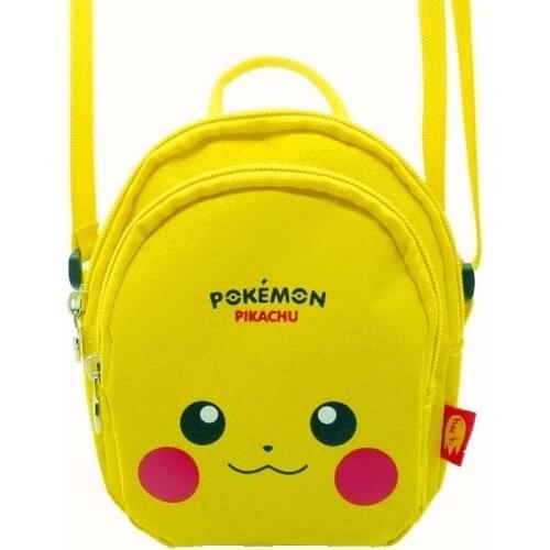 TAKARA TOMY Pokemon Pikachu Diagonal Bag Chest Bag Korea Ins Same Crossbody Bag Cartoon Retro Cute Mini Backpack