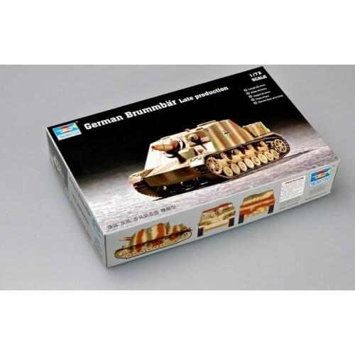 Trumpeter 07212 1/72 German Brummbar Late Production Assault Gun Cannon Model TH07121-SMT6