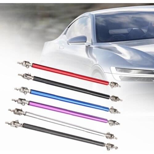 2Pcs 20cm Universal Adjustable Car Front Bumper Lip Splitter Rod Support Bar Car Accessories Professional Spared Parts