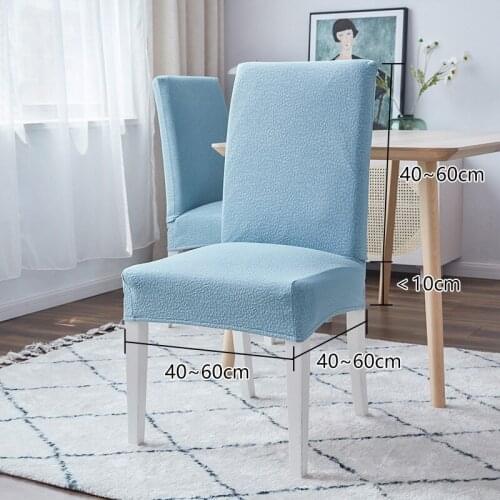 Spandex Waterproof Protective Banquet Protector Seat Cover Chair Cover Stretch Dining Room Solid Color