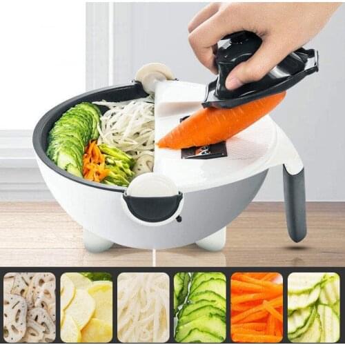ZK20 Multifunction Vegetable Cutters Grater Household Chopper For Vegetable Radish Grater Kitchen Tools Food Chopper Slicer