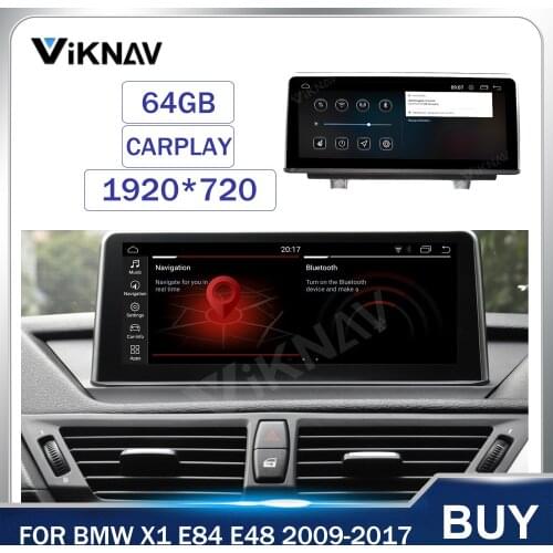 2 din Android 10.0 Car Radio For BMW X1 E84 E48 2009-2017 CIC NBT System GPS Navigation auto Multimedia Player HD Screen
