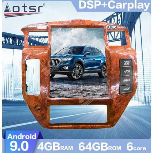 AOTSR Android 9.0 For Nissan Patrol Safari Y61 Tesla style Vertical screen Car GPS Navigation DSP HDMI Navi Radio Auto stereo