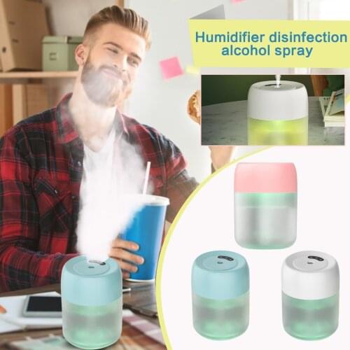 Automatic Alcohol Disinfection Sprayer Portable IR Induction Hand Sanitizer Dispenser Intelligent Induction Sprayer Home