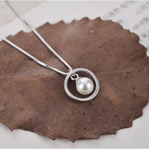 Женские ожерелья из жемчуга Blaike China At AliExpress