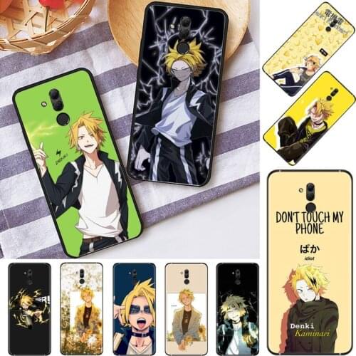 Denki Kaminari My Boku No Hero Academia Phone Case For Huawei Mate 9 10 20 Pro lite 20x nova 3e P10 plus P20 Pro Honor10 lite