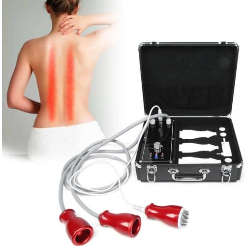 Electric Meridians Brush Scraping Vacuum Cupping Massager Body Detoxification Machine US Plug 100-240V