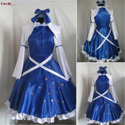 Game Touhou Project Star Sapphire Cosplay Costume Gorgeous Formal Dress Unisex Activity Party Role Play Clothing Custom-Make