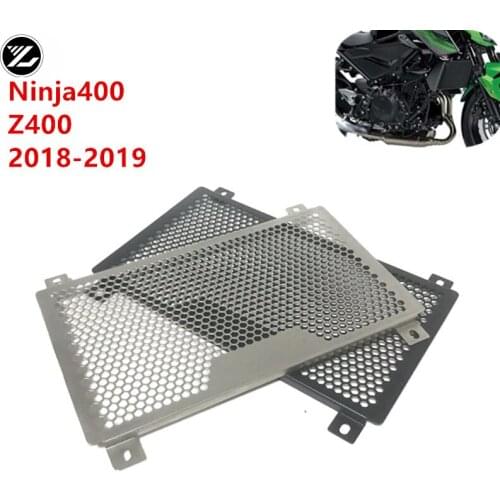 Motorcycle Radiator Cover Grill Guard Radiator Grille net Protector FOR Kawasaki NINJA400 Z400 2018 2019