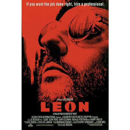 LEON - THE PROFESSIONAL - MOVIE Art print Silk poster Home Wall Decor