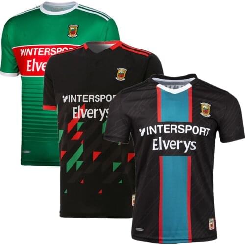 Mayo GAA 2-Stripe 2021 home Away Goalkeeper Jersey Ireland shirt s-5xl