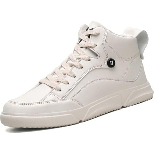 Men Sneakers Breathable Running Shoes Outdoor Sport Fashion Comfortable High Top Casual Shoes