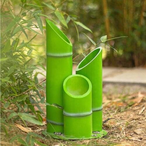Outdoor Led Imitation Bamboo Landscape Lights Garden Park Scenic Grass Lawn Lighting, Engineering Custom Lamps