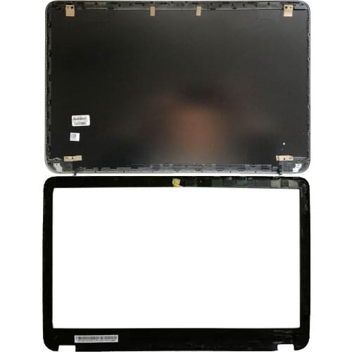 Laptop LCD Back Cover/LCD front bezel for HP Envy 6 6-1000 6-1005tx 6-1116t TPN-C103 692382-001 7J260 black shell