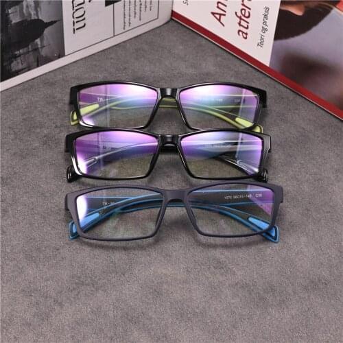 Rockjoy Sports Eyeglasses Frames Male Women Fashion Plain Glasses Men Spectacles for Optical Myopia/reading Lens Ultralight TR90