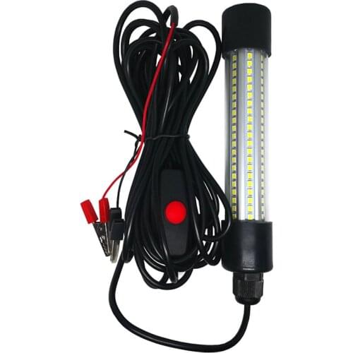 Underwater Fishing light DC/AC12-24V White/Warm White/Blue/Green IP68 Waterproof Night Boat Raft Fishing attract Fake Bait Lure