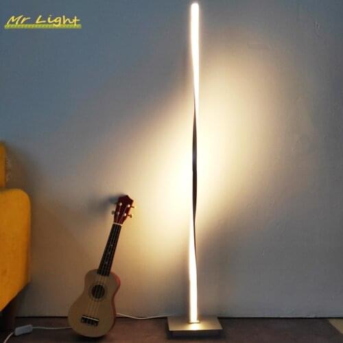 Modern LED Floor Lamps Lighting Living Room Bedroom Bedside Decoration Floor Lights Standing Lamp Nordic Minimalist Luminaries