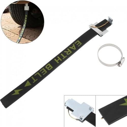 Universal Thickening Suspension-type Rubber Copper Wire Car Grounding Chain Static Elimination Belt