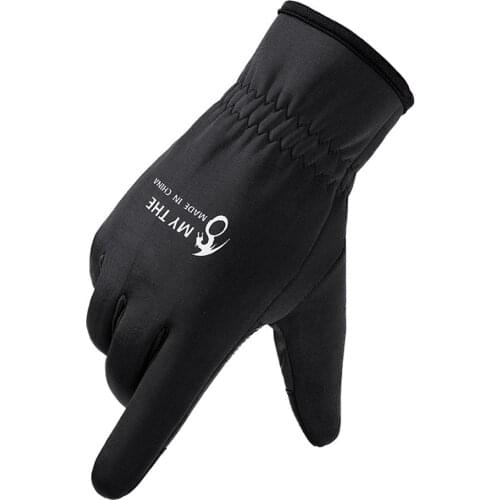 High Quality Waterproof Riding Gloves Keep Warmth Cycling Gloves Fabric Stretchy Soft Comfortable Gloves Outdoor Sports Gloves