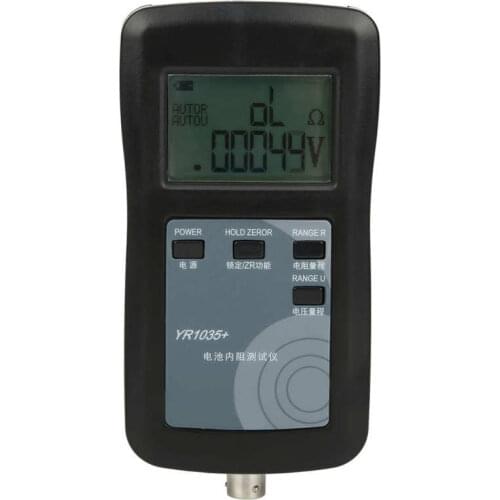 YR1035 High Accuracy Battery Resistance Tester Internal Resistance Test Instrument 100V Battery Pack