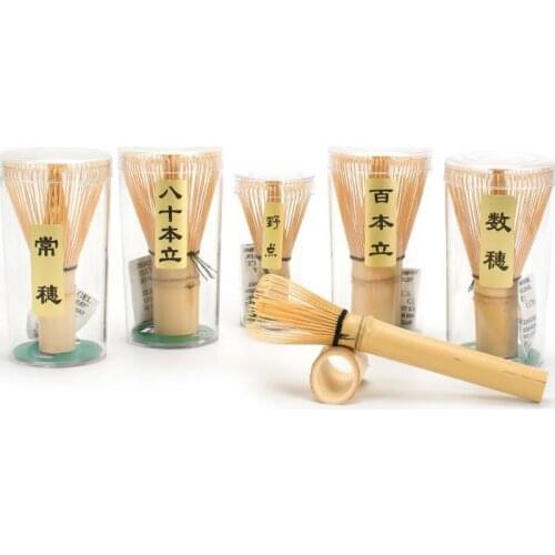 Japanese Ceremony Matcha Tea Brush Bamboo Teaware Sets Chasen Brush Tools Powder Whisk Tea Accessories Kitchen Gadgets 2021