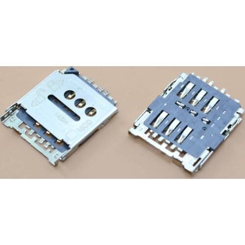 YuXi brand new sim card reader connector holder contact module for Alcatel one touch POP C7 OT 7041D 7041