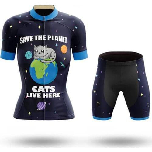 Womens Funny Cycling Jersey Suit Quick Dry Road Bike Jersey Outfit Maillot MTB Shorts Bicycle Clothes Cycling Set traje ciclismo