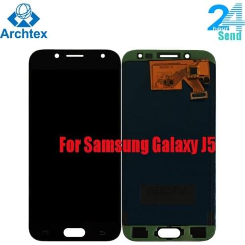 For SAMSUNG Galaxy J5 Pro J530F AMOLED LCD Display +Touch Screen Digitizer Assembly Replacement Parts For Samsung J530 J5 2017
