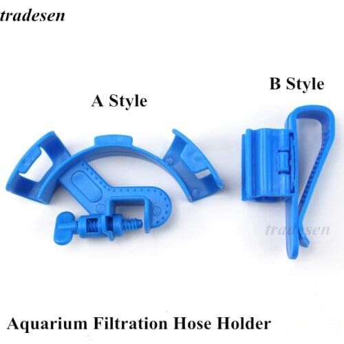 1Pcs Aquarium Filtration Holder Water Pipe Filter for Mount Tube Fish Tank Firmly Hold Soft Hose Pipe Fixing Clamp Aquarium Tool